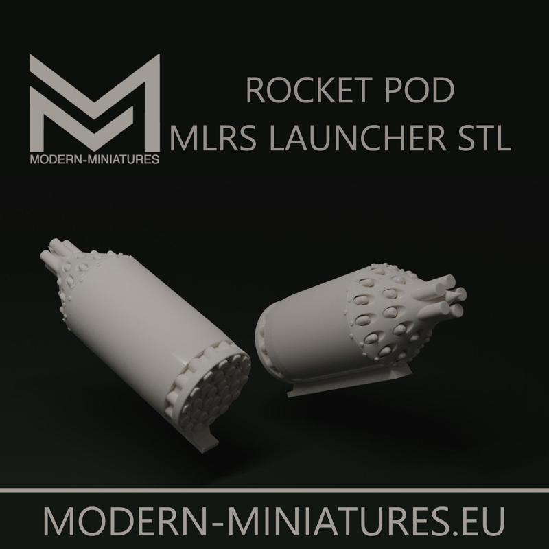 Rocket Pod MLRS Launcher