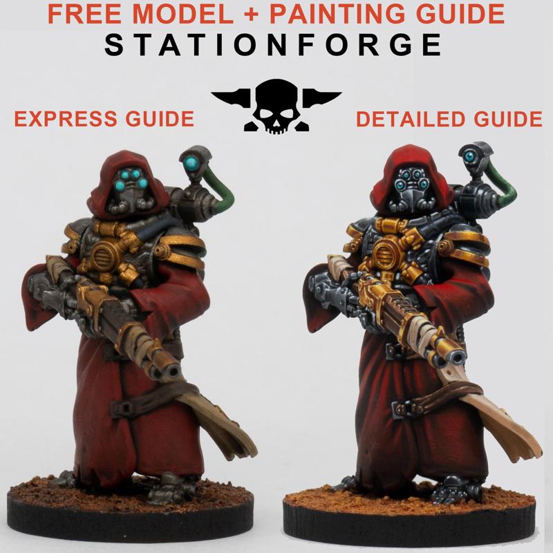 Scavenger Hunter Painting Guide + Model