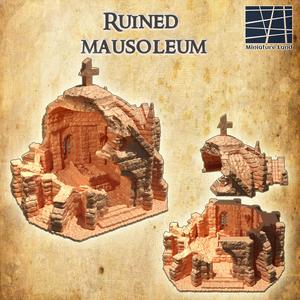 Ruined Mouseloum - Tabletop Terrain - 28 MM