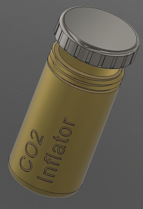 Bike Inflator CO2 container