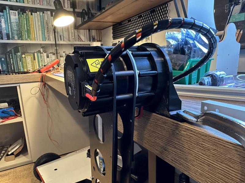 Cybergear mount brakes