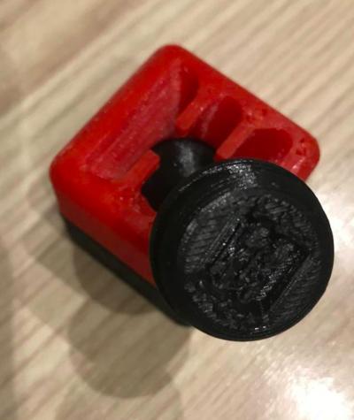 Manual gear shifter with new knob and R gear