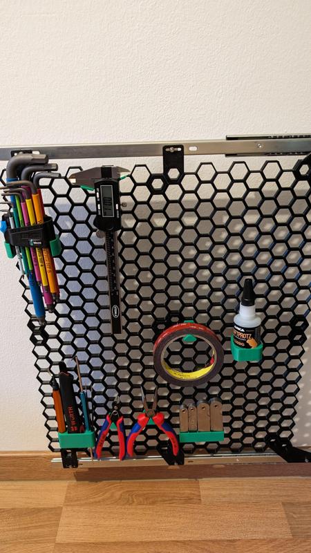 honeycomb drawer connector attachment