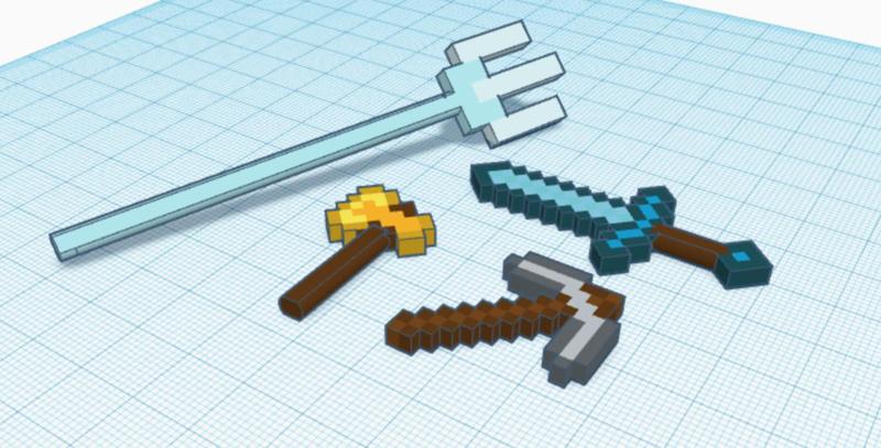 Dummy 13 minecraft weapon pack #1
