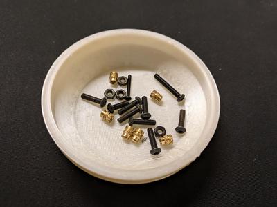 Minimalist Screw Bowl