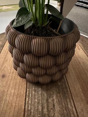 Bubblevase with inlay