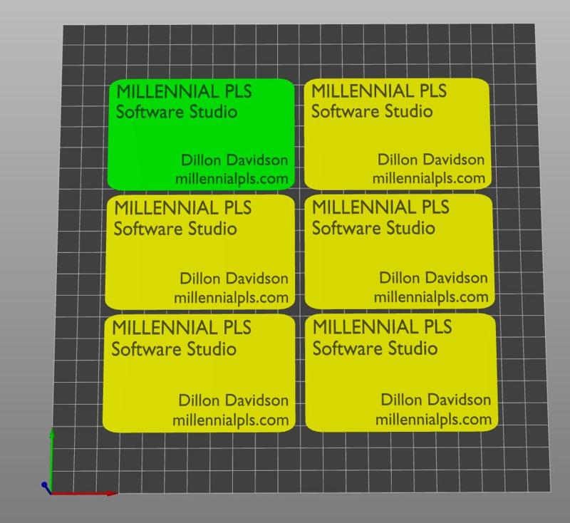 Millennial PLS Business Cards