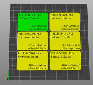 Millennial PLS Business Cards