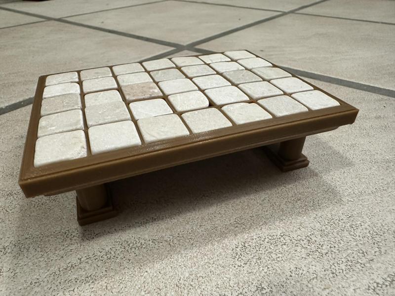 Mini - Fliesentisch / tile table