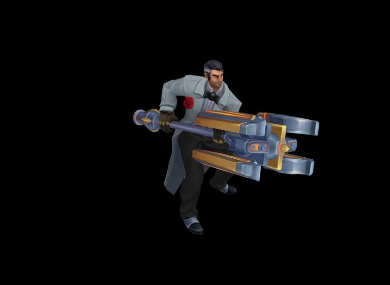 Debonair Jayce League of Legends 3D print model