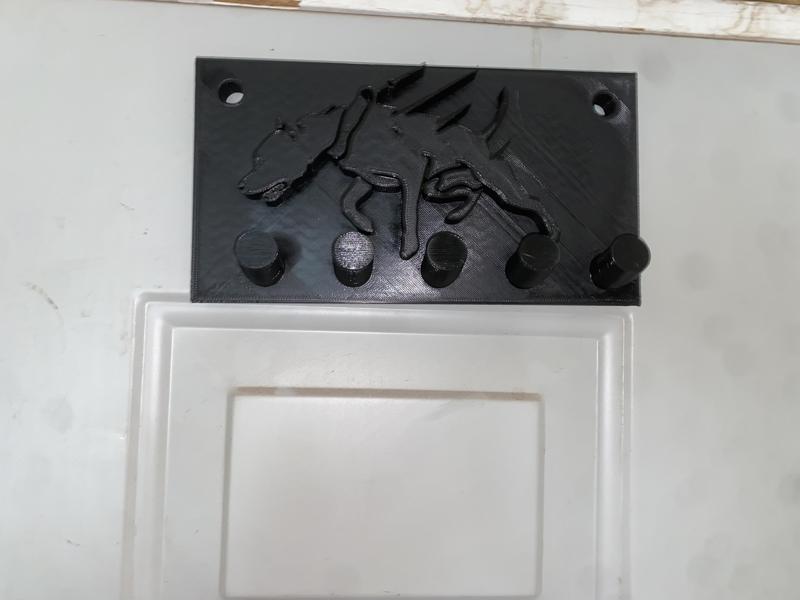 Leash/collar/key hanger