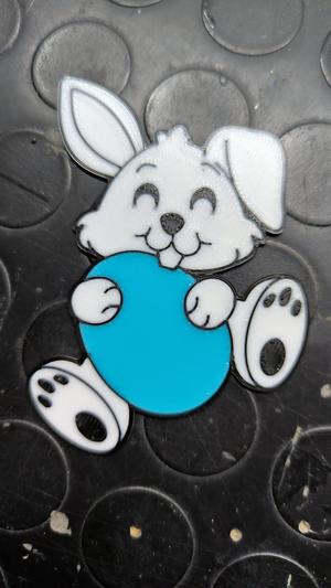 coniglietto di pasqua calamita