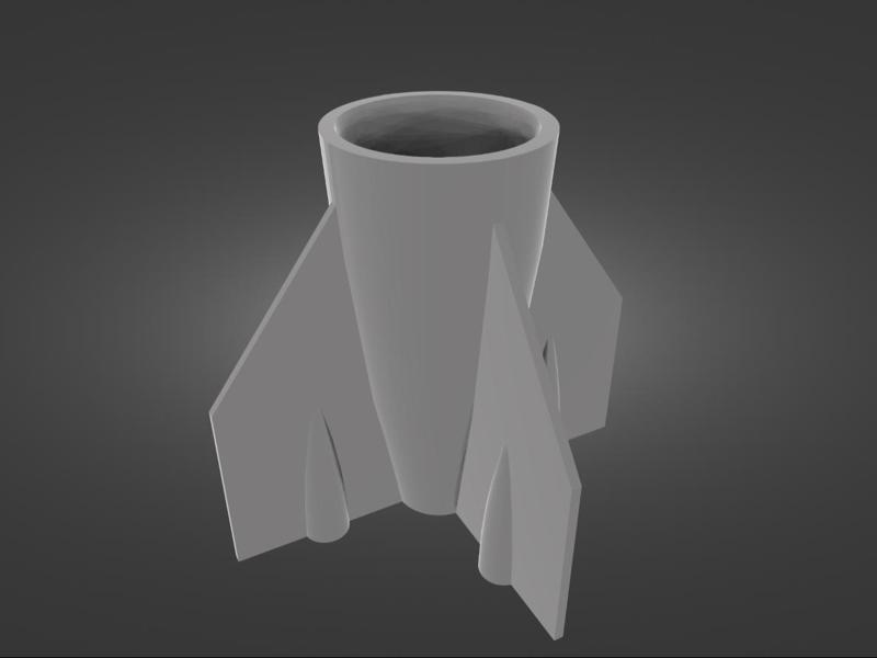 Rocket (Pen Holder / Planter)