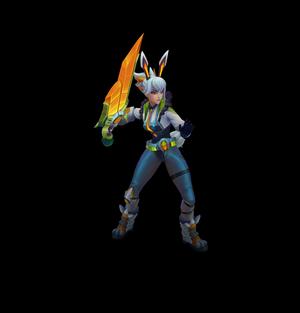 Battle Bunny Prime Riven League of Legends 3D print model
