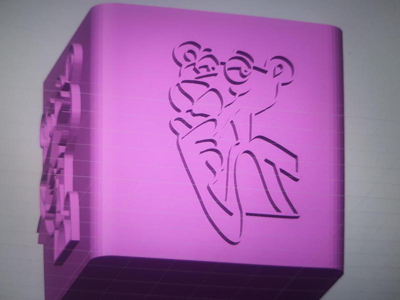Box pink panther