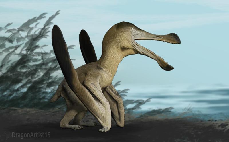 Ornithocheirus figurine