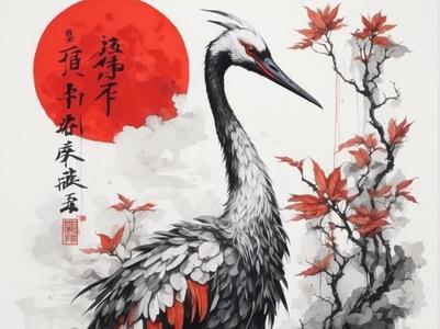 The Crane (Yin Yang simbol)