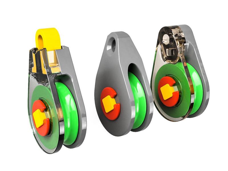 Strong Pulley 100% 3D Printable, Scaleable & Durable