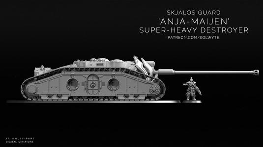 Skjalos Guard - 'Anja-Maijen' Super-Heavy Destroyer