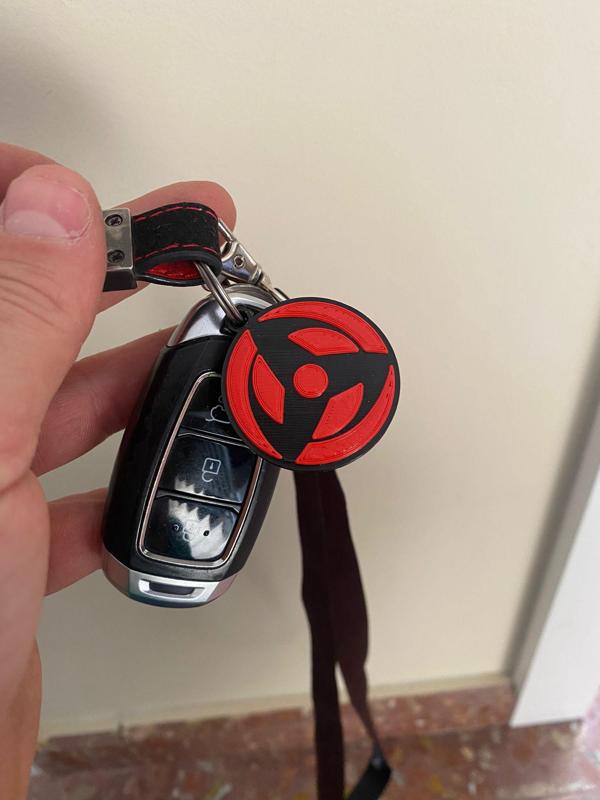 Kakashi Sharingan Keychain / Llavero Sharingan Kakashi