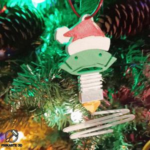 FLSUN Santa Christmas Ornament - Season of Giving