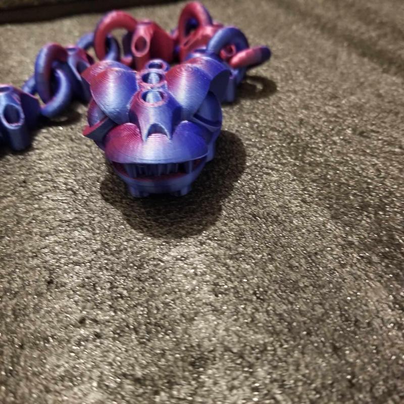 Shakaworld3D Sproket Viper articulated snake