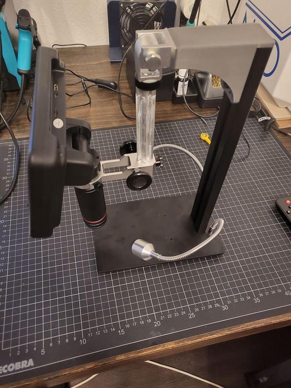 Stabile Ständererweiterung für / solid stand enhancement for Andonstar AD407