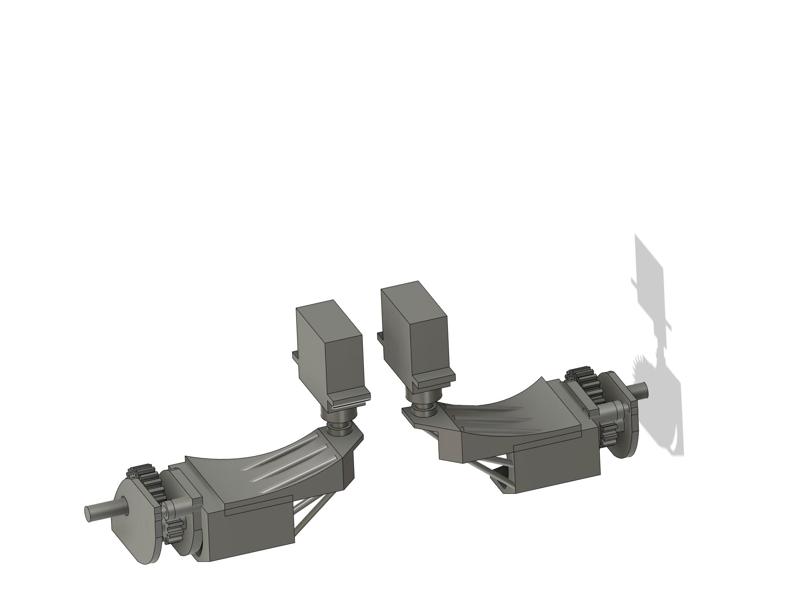 Servo/DC-5VMotor Brackets