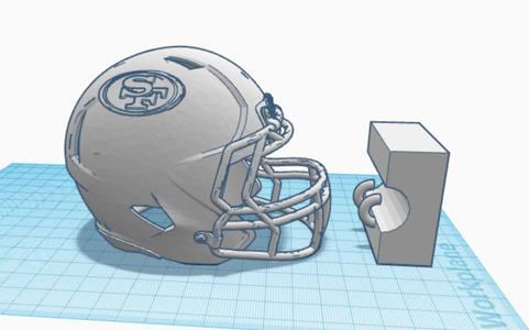 49ers Helmet