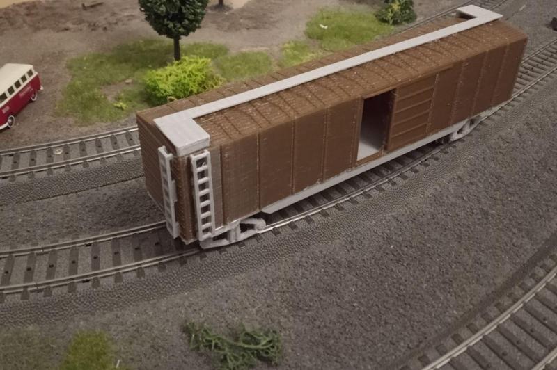 AMERICAN BOXCAR FOR H0 SCALE