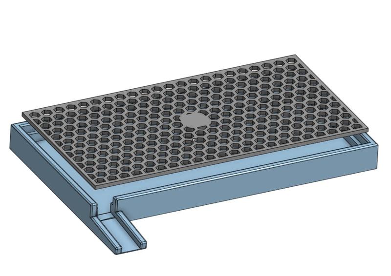 Soap Dispenser Tray with Drain