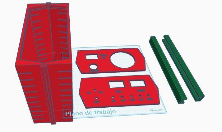 Gabinete Para Fuente de Laboratorio