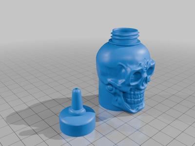 Skull Pop Bottle _Mustard and Ketchup bottles