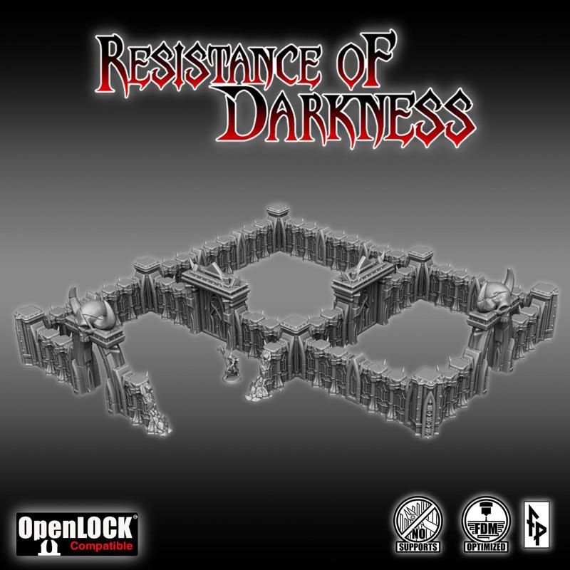 Resistance of Darkness Wall Set