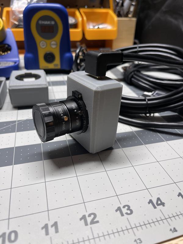 Raspberry Pi HQ Camera Case With CSI to HDMI Module