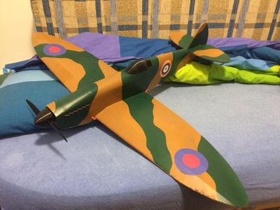 FT Spitfire Swanky Canopy and Spinner