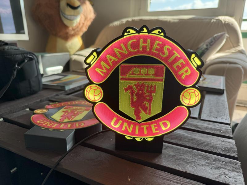 Manchester United Lampe