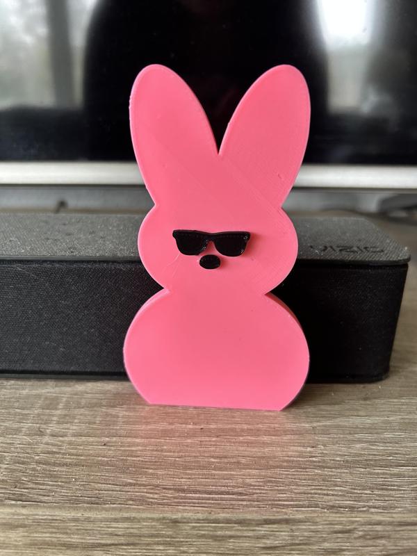 COOL EASTER BUNNY PEEP DECOR ICON