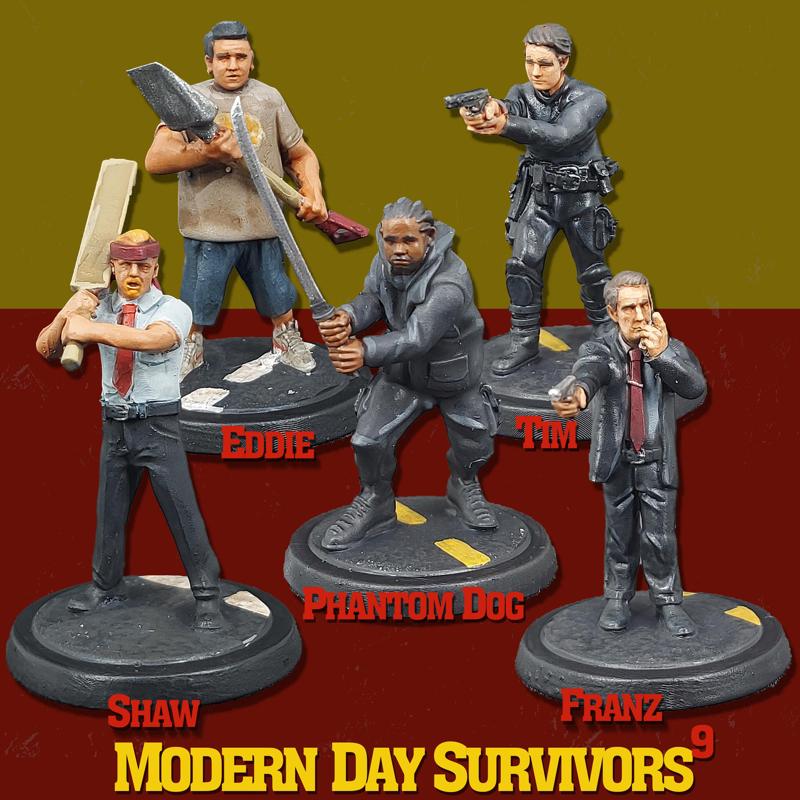 Modern Day Survivor Series 09 Bundle - PRE-SUPPORTED