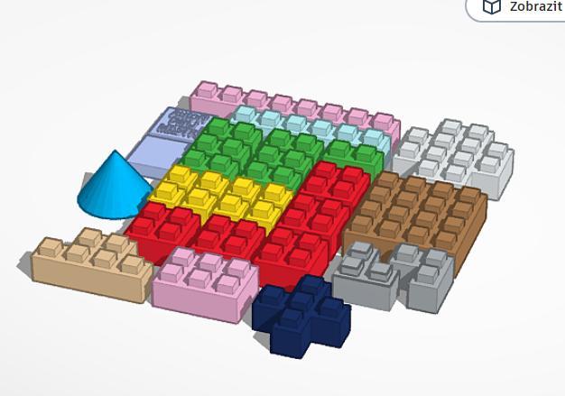 kostičková stavebnice