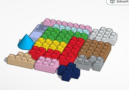 kostičková stavebnice