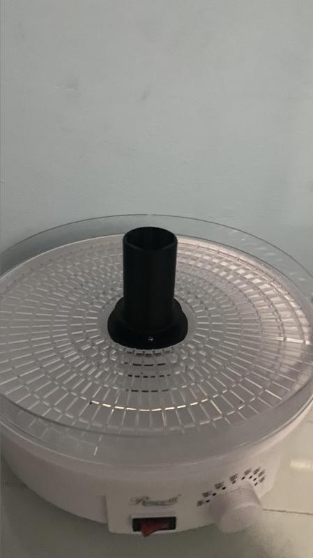 rosewill food dehydrator spool holder (for dehydrate the filaments)use petg and do not use pla