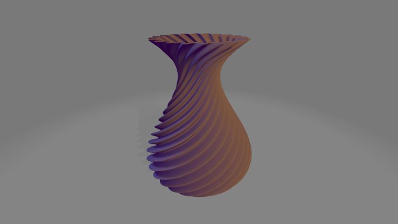 Spiral vase