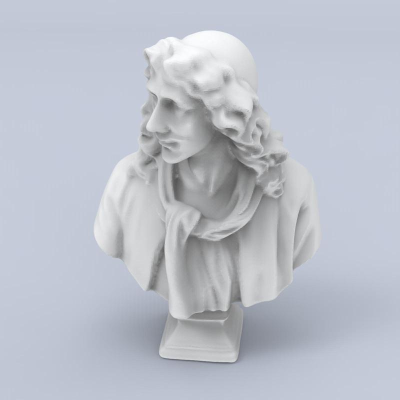 Moliere Sculpture（generated by Revopoint POP）