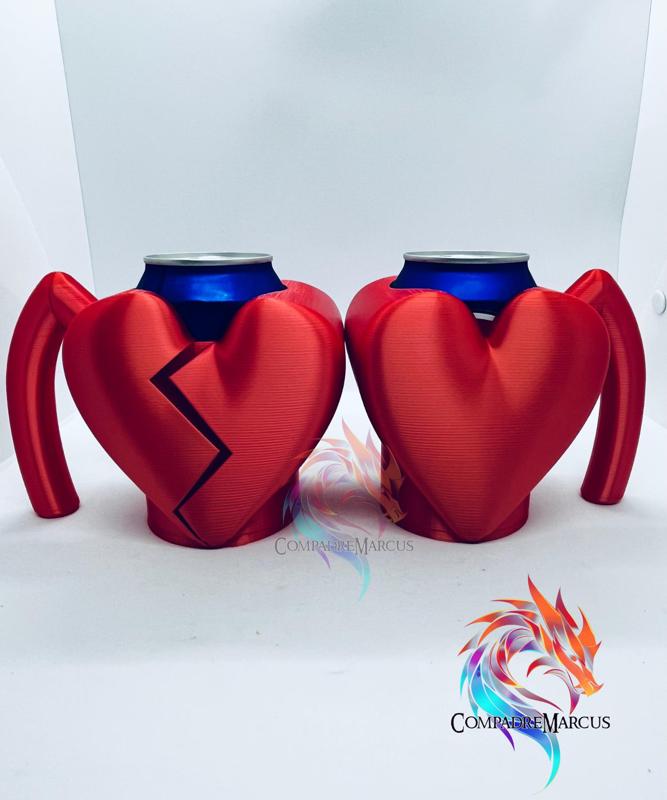 Love and lovelessness potion canning jars set of 2 / without holders / 3mf included