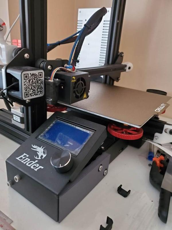 Ender 3 Left Screen Bracket 90 Degrees