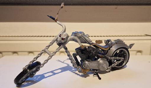 Upgrade! Ghost Rider Bike (2020) Mini Verion! Desinger Ed van der Heijden.