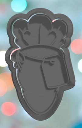 Christmas Carrot Cookie Cutter