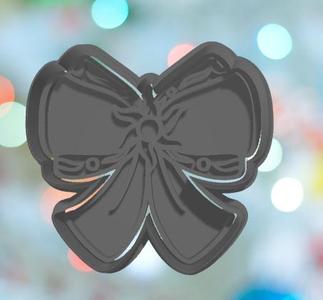 Princess Rapunzel Bow Cookie Cutter