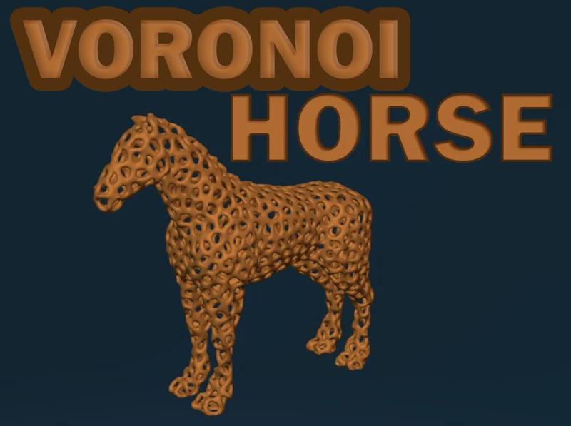 Voronoi Horse